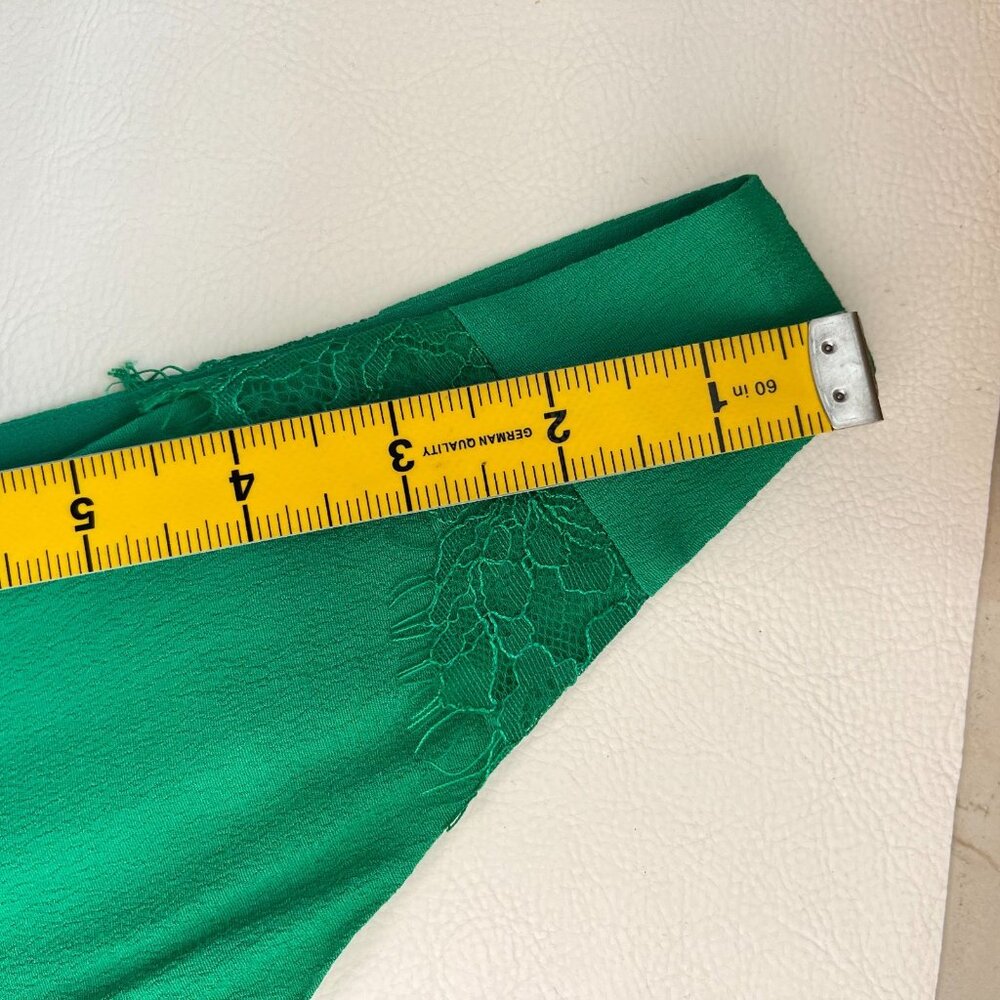 NWOT Mint Velvet Green lace Sleeveless V-neck Midi Dress US 10 UK 14 - Picture 12 of 14
